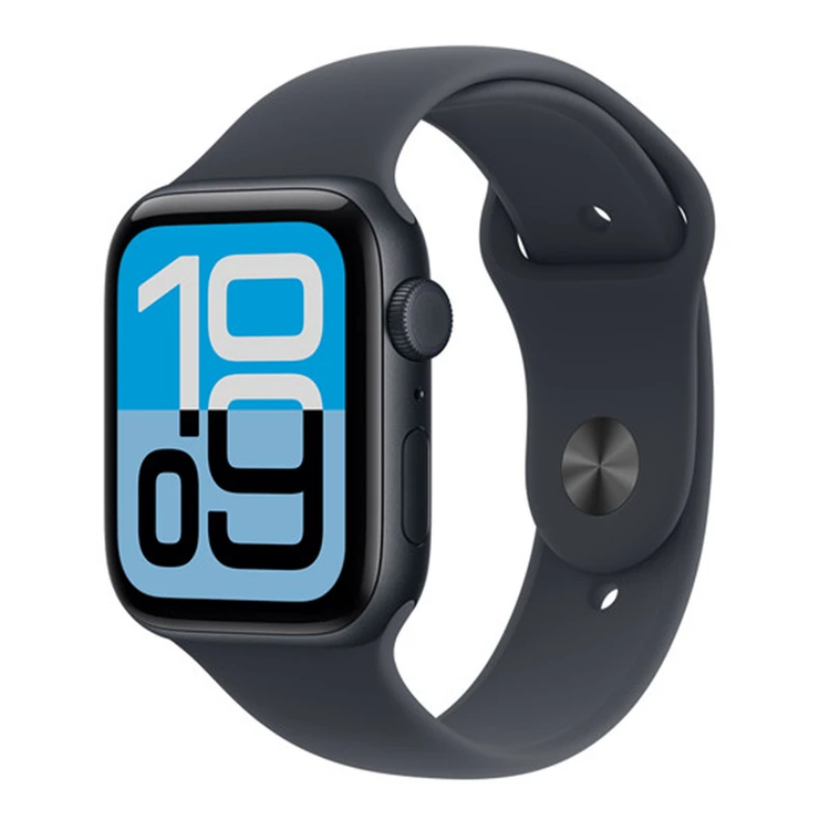 ساعت هوشمند 40 میلی متری اپل مدل SE 3 2025 Aluminum Case با بند سیلیکونی-با گارانتی شرکتی